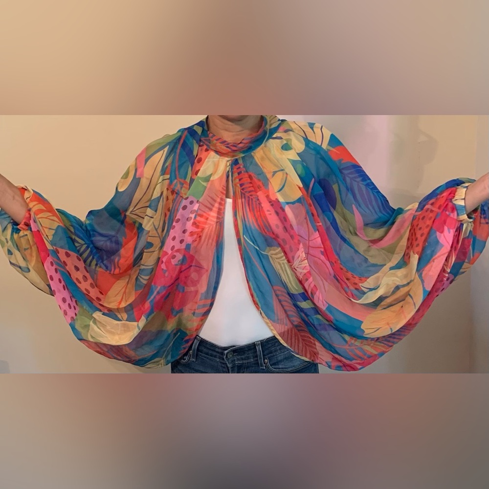 Shrug like Ladies Top by Love Highlight, Small, Multi Colored